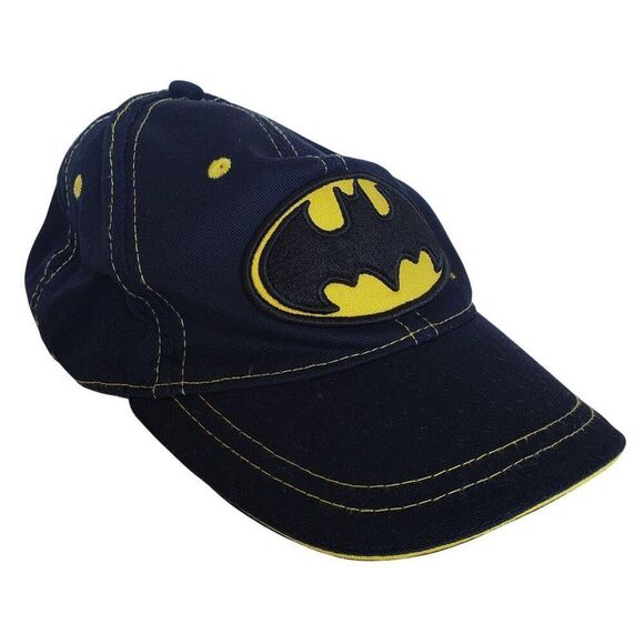 Batman DC Comics Baseball Cap Boys Logo Adjustable Hat Ages 4-7 - Picture 3 of 4